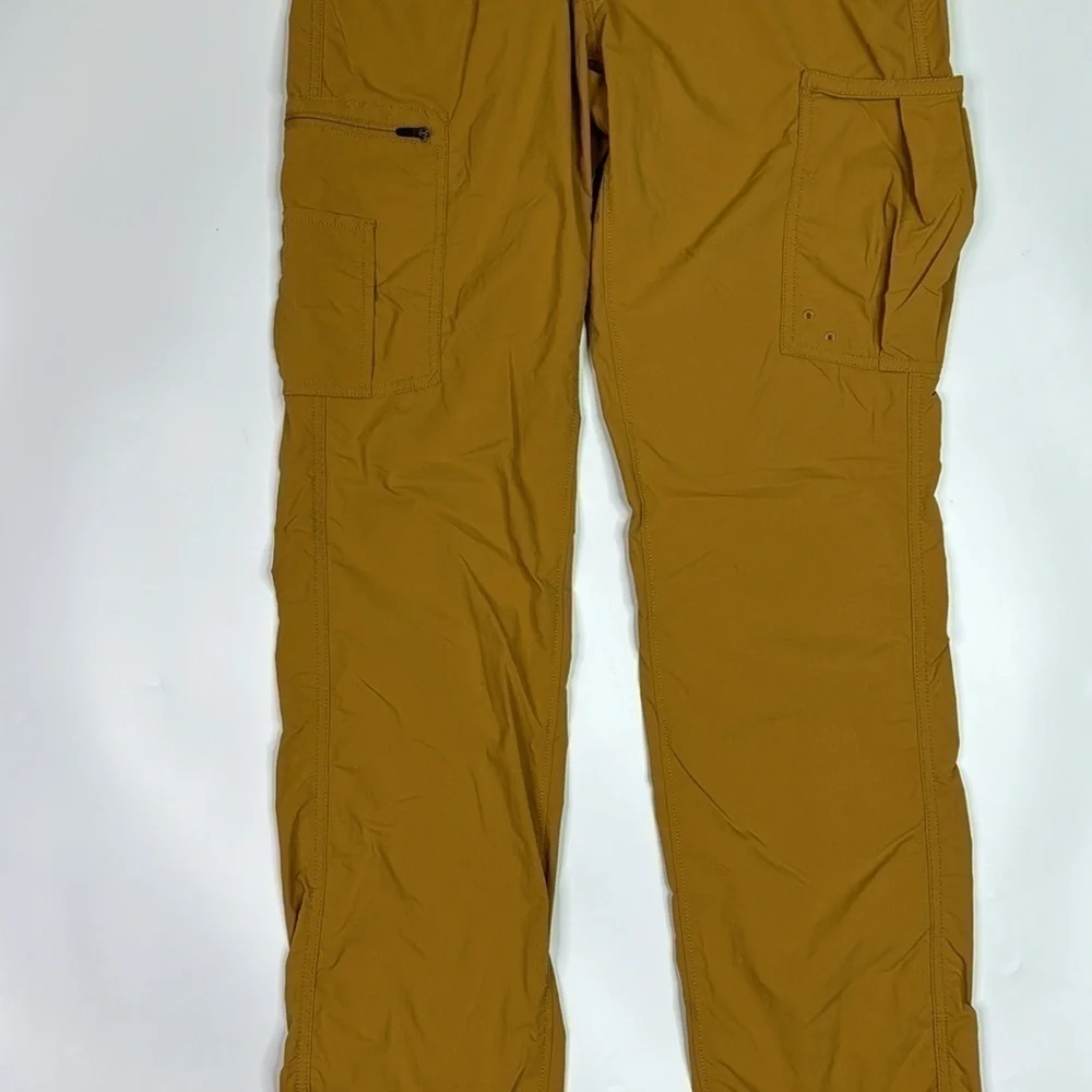 Exofficio Amphi Mustard Yellow Hiking Adventure Pants Size 28x32